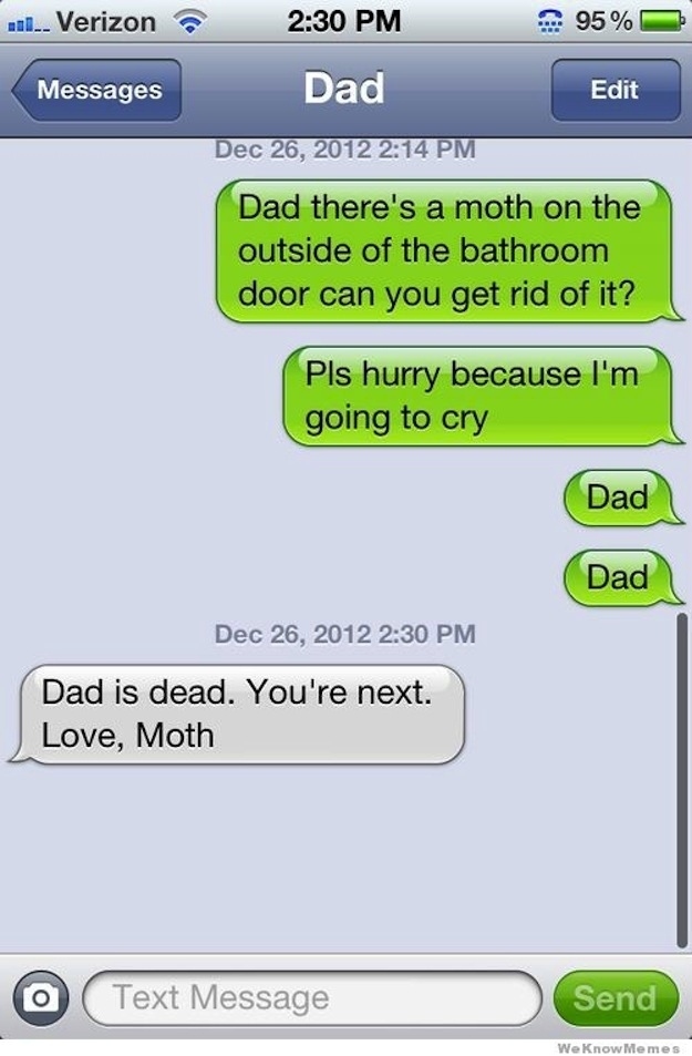dad is dead